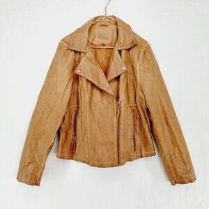 Max Studio Brown Long Sleeve Jacket 3553